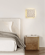 Hive Hexagonal Texture Sconce