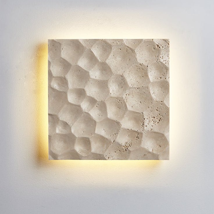 Hive Hexagonal Texture Sconce