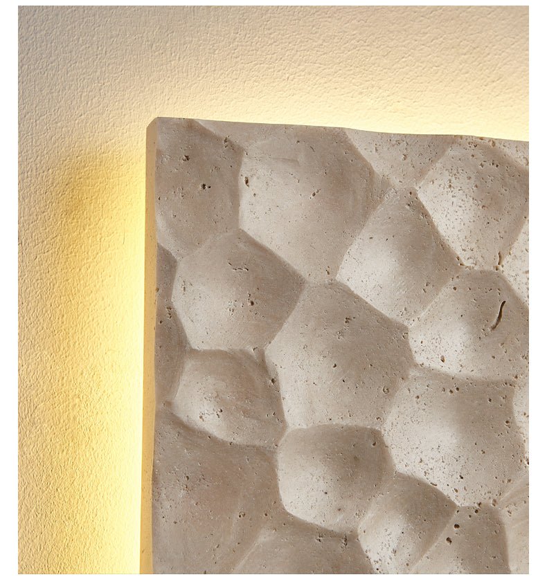 Hive Hexagonal Texture Sconce