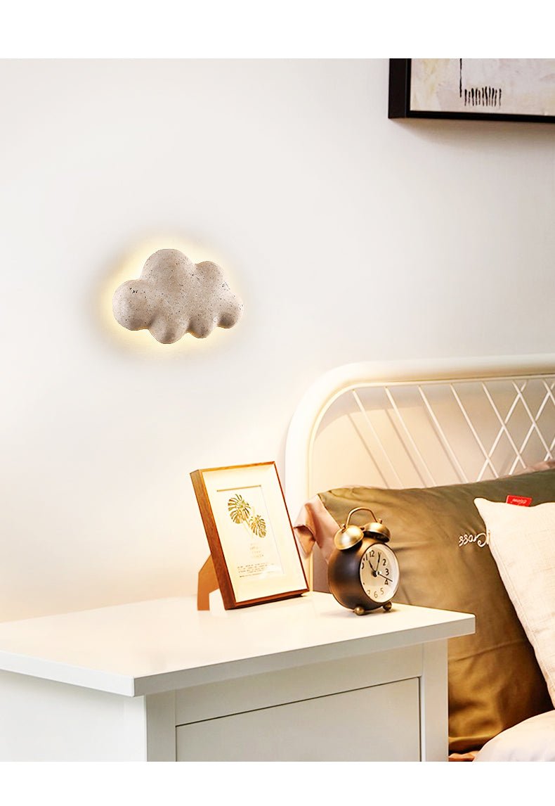 Stone Cloud Wall Light