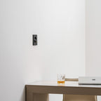Minimalist Recessed Rotatable Sconce