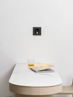 Minimalist Recessed Rotatable Sconce