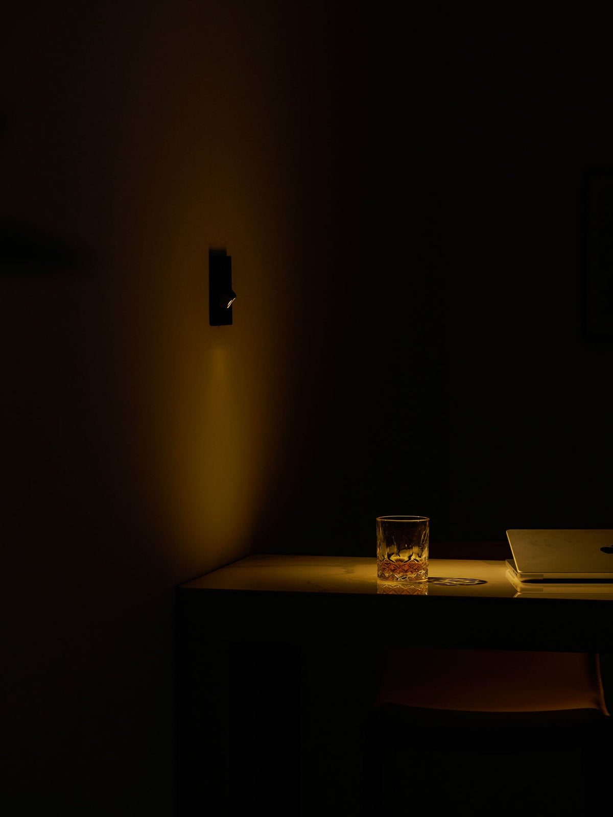 Minimalist Recessed Rotatable Sconce