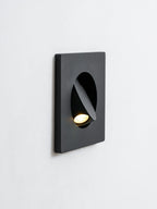 Minimalist Recessed Rotatable Sconce