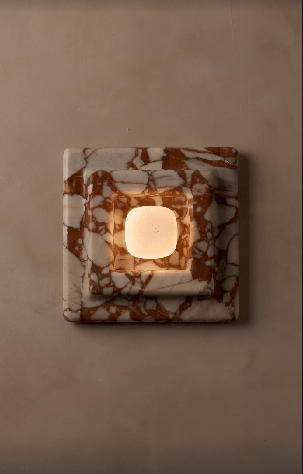 Marble Square Wall Lamp