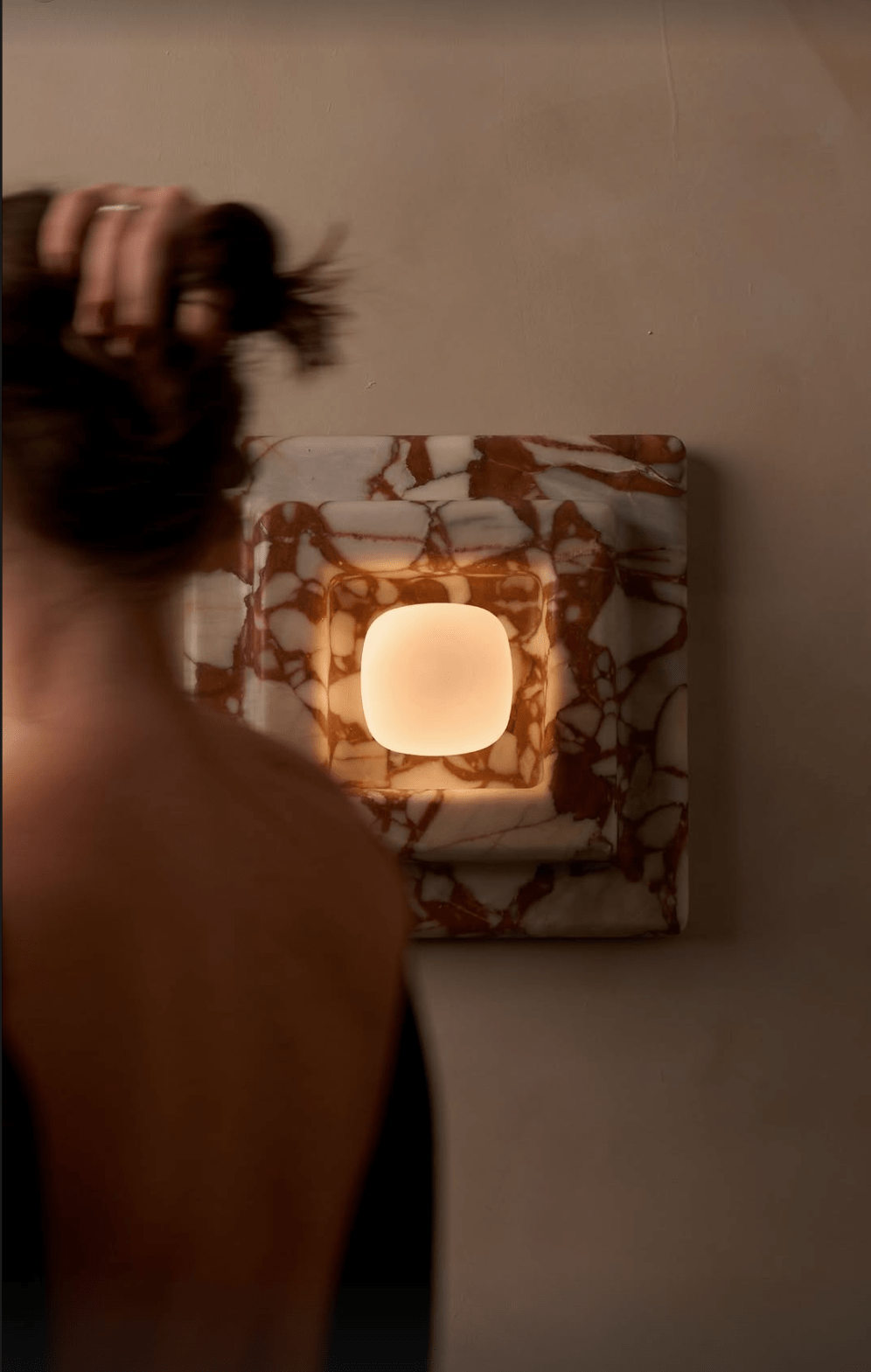 Marble Square Wall Lamp