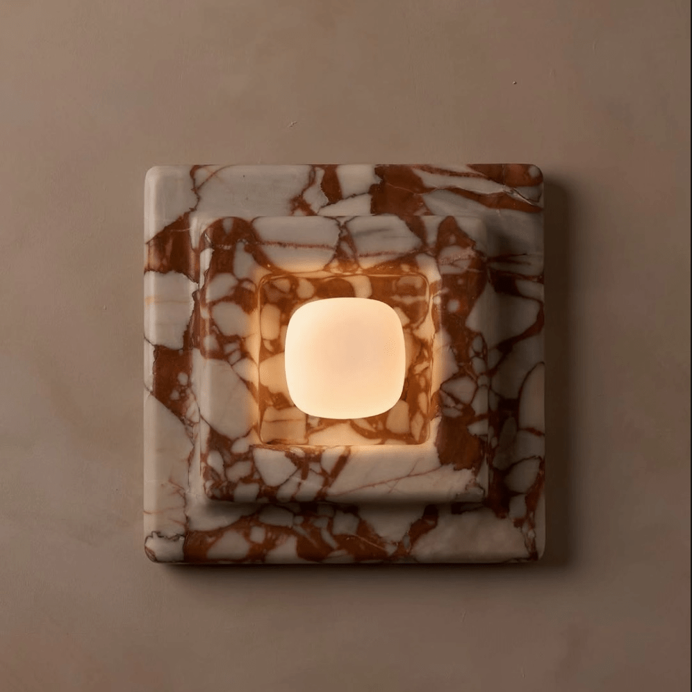 Marble Square Wall Lamp