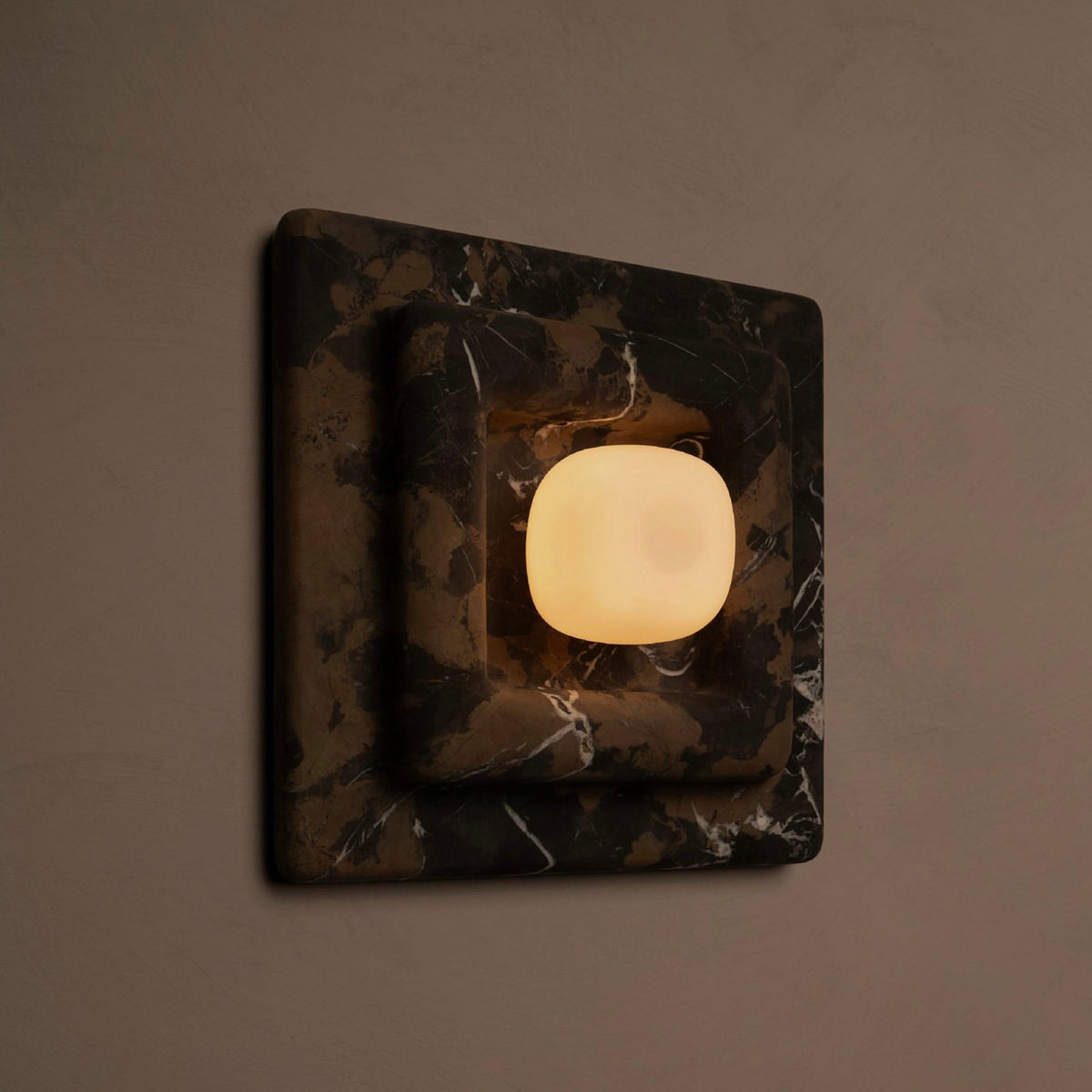 Marble Square Wall Lamp