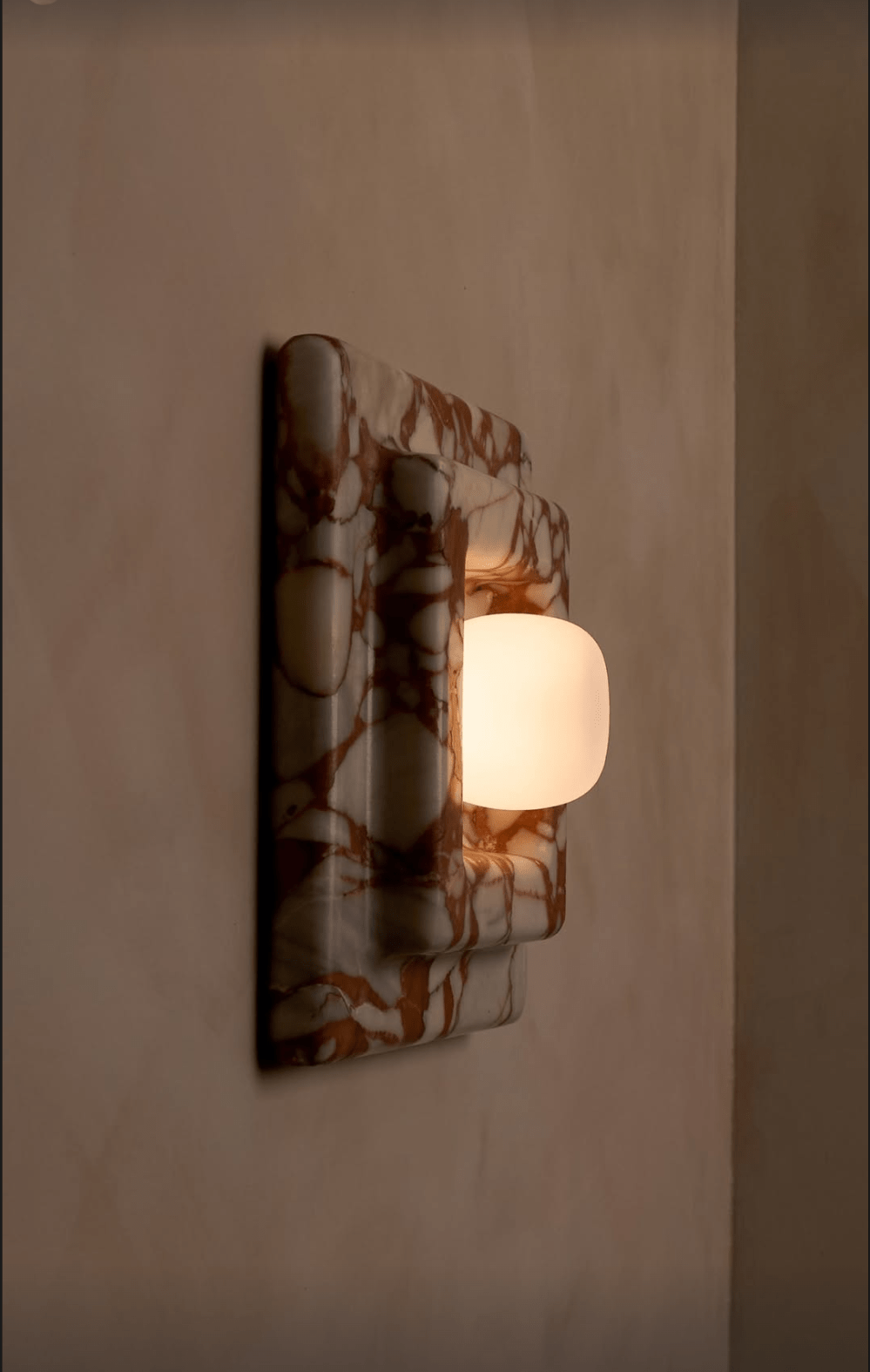 Marble Square Wall Lamp
