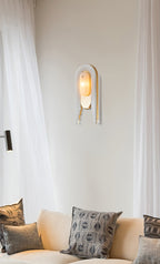 Cascada Alabaster Wall Sconce