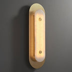 Aurelia Perforated Alabaster Wall Sconce