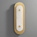 Aurelia Perforated Alabaster Wall Sconce