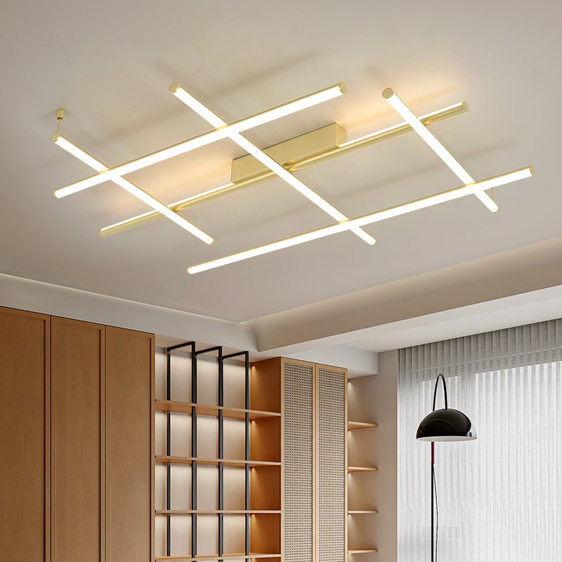 Geometric Linear Ceiling Lamp