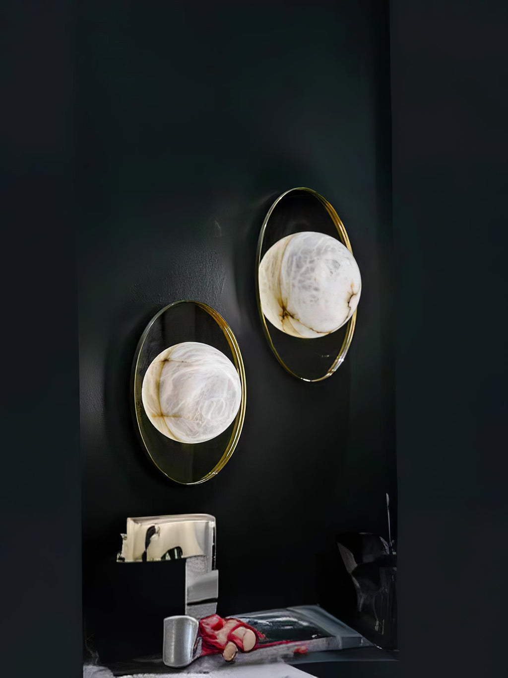 Ophela Alabaster Sconce