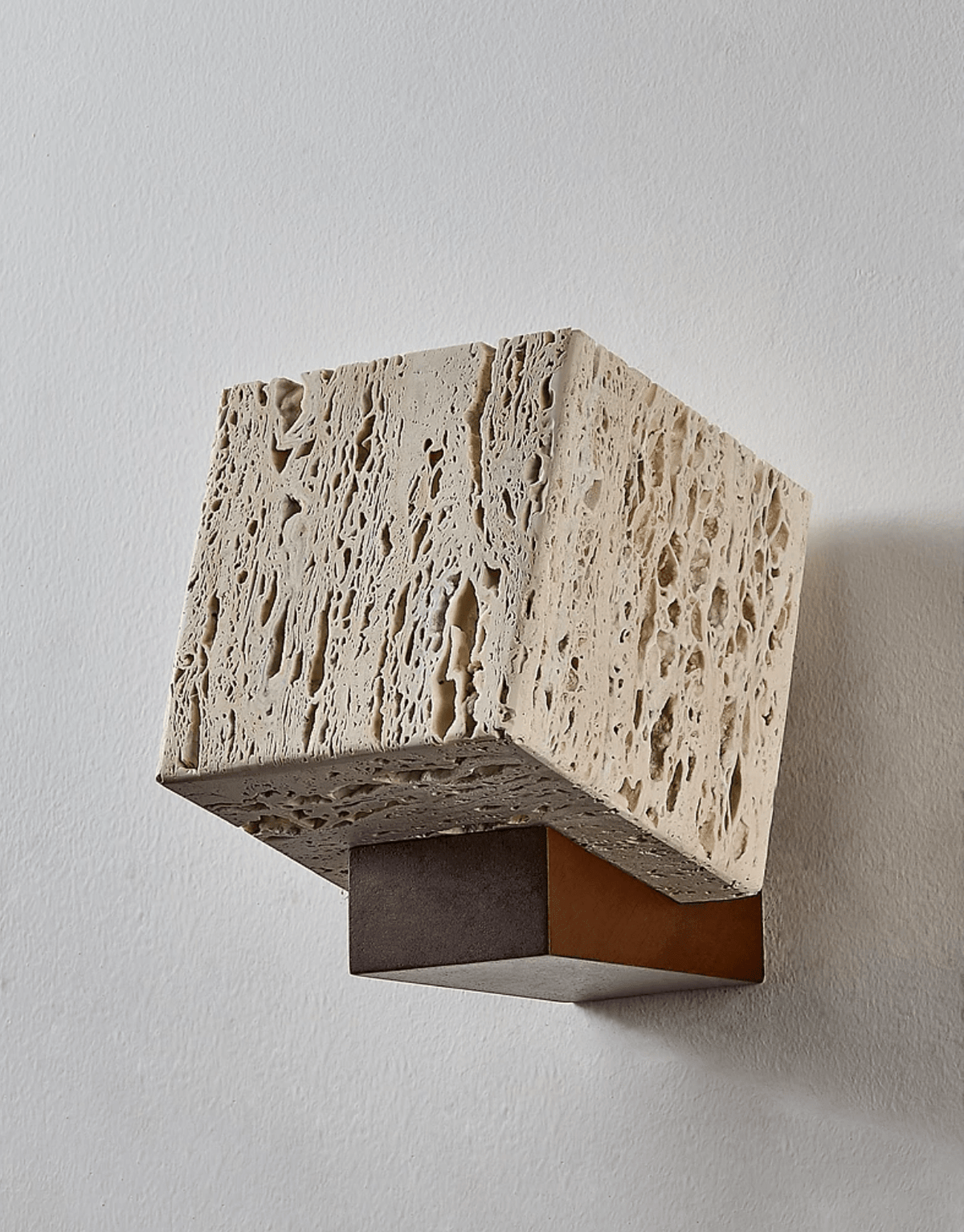Cavora Travertine Glow Wall Sconce