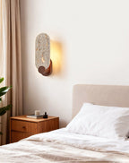 Vesper Travertine Wall Light