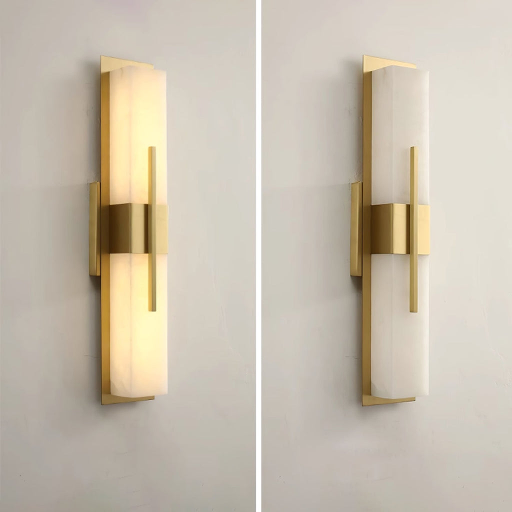 Axis Twin Alabaster Sconce