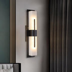 Axis Twin Alabaster Sconce