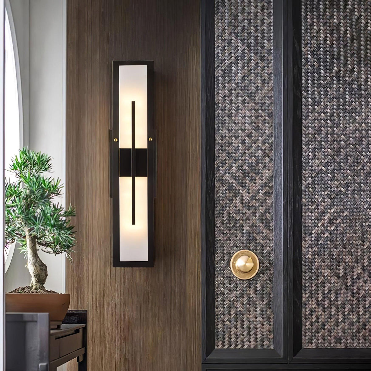 Axis Twin Alabaster Sconce