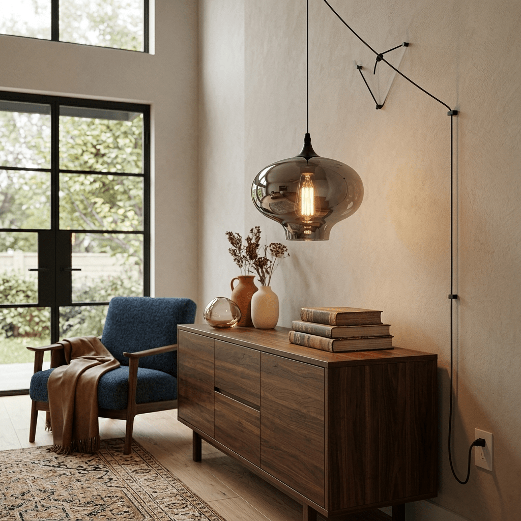 Bottle Swag Pendant Light