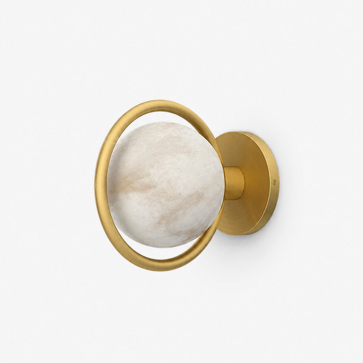 Celestial Ring Alabaster Wall Lamp