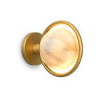 Celestial Ring Alabaster Wall Lamp