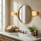 Celestial Ring Alabaster Wall Lamp
