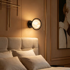 Celestial Ring Alabaster Wall Lamp