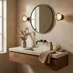 Celestial Ring Alabaster Wall Lamp