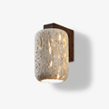 Solvane Perforated Travertine Wall Sconce