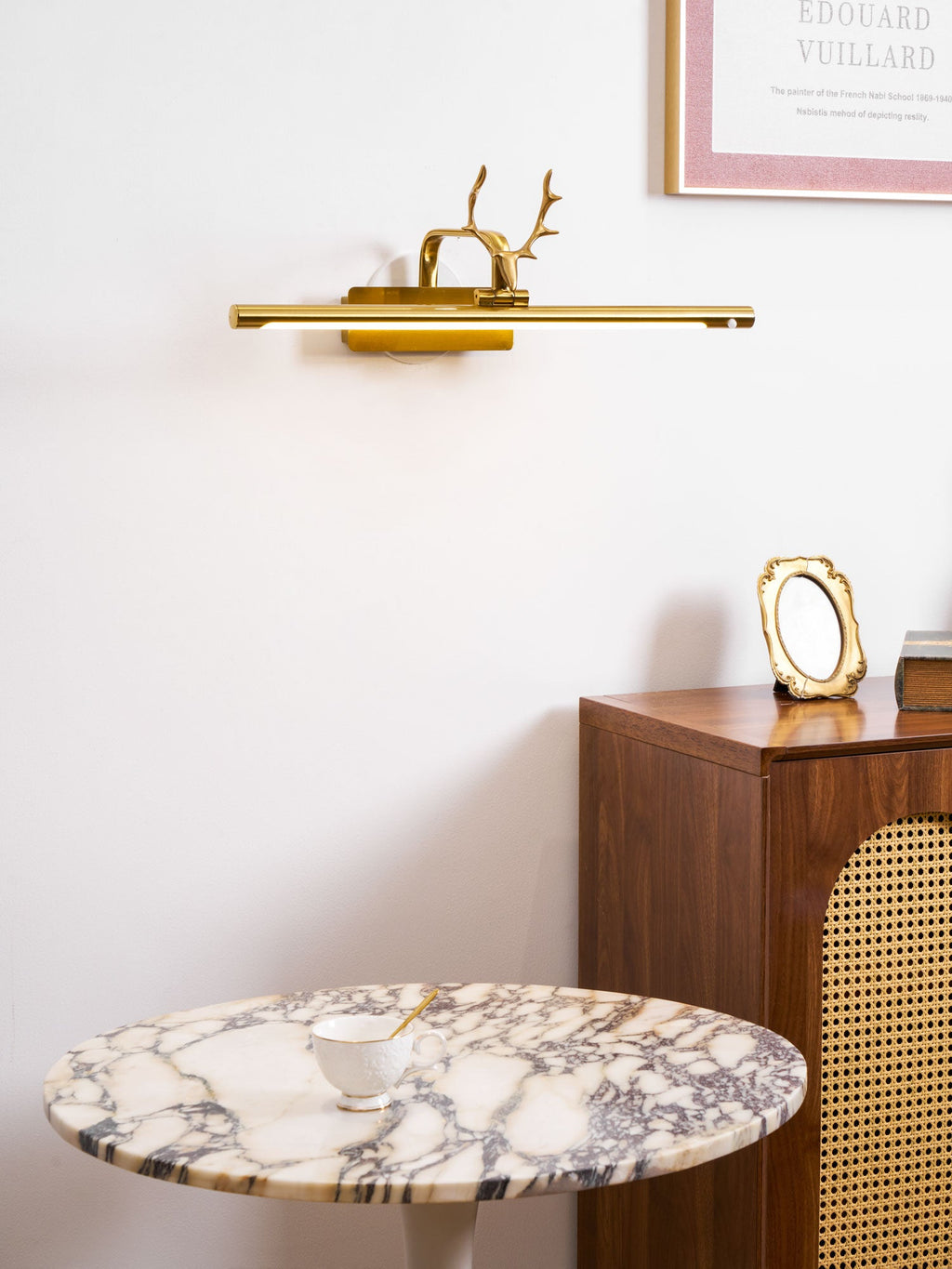 Stag Horn Wall Light