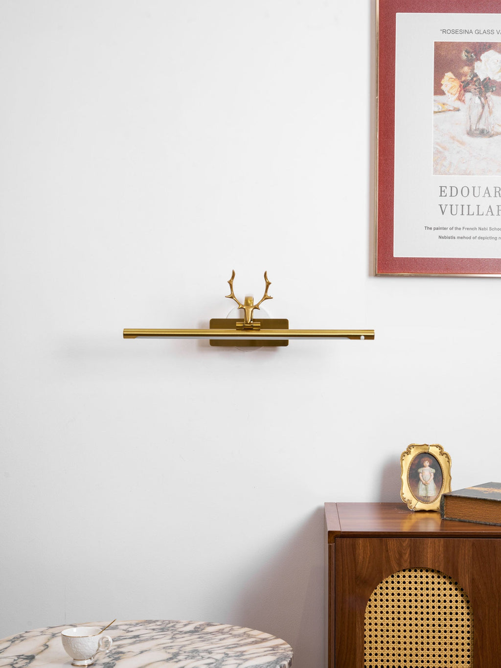 Stag Horn Wall Light