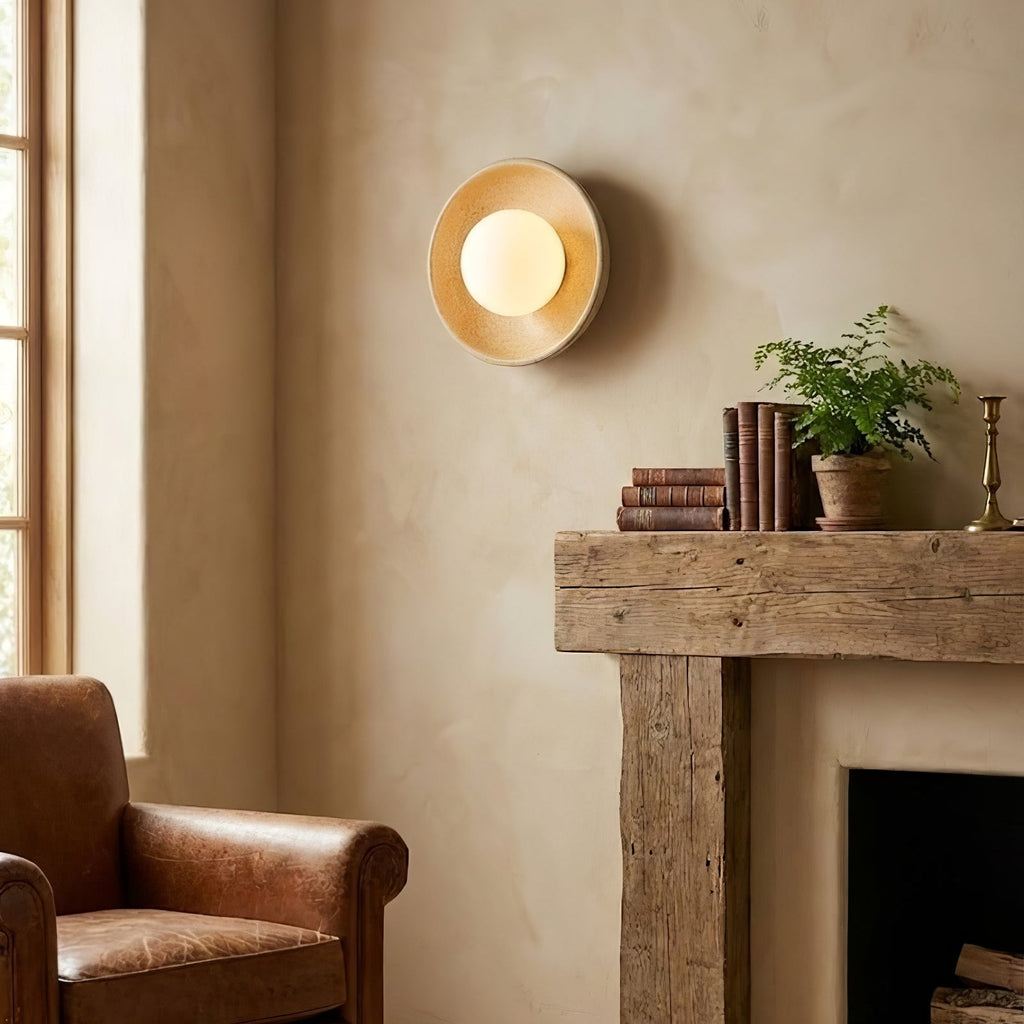 Dusk Round Wall Light