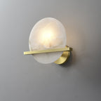 Frosted Echo Alabaster Wall Lamp