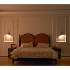 Velo Draped Stone Sconce