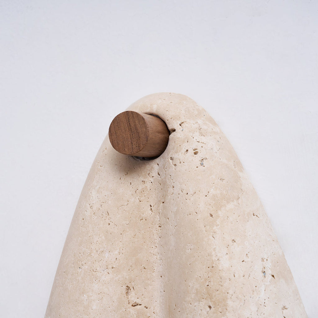 Velo Draped Stone Sconce