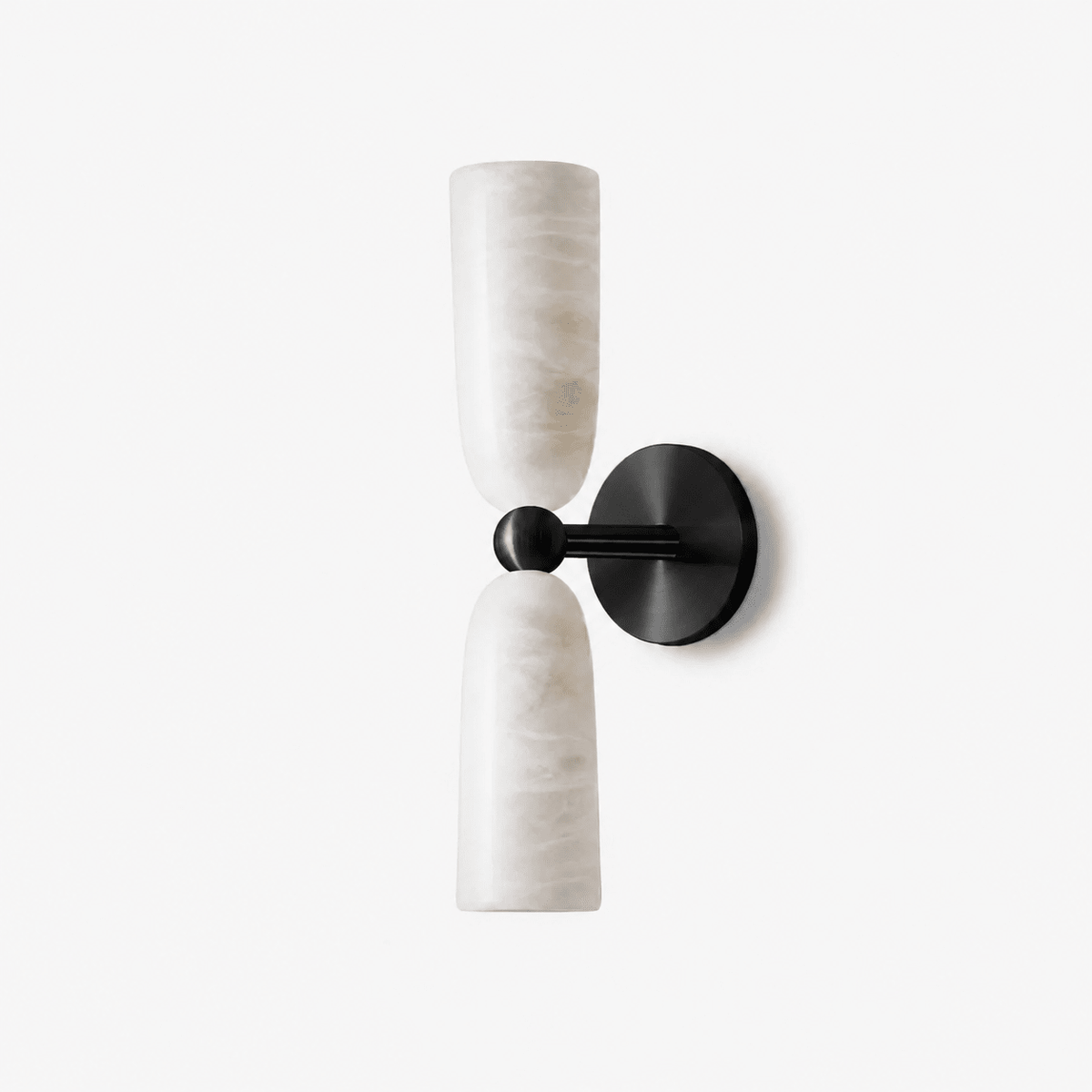 Alabaster Bell Wall Sconce