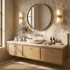 Alabaster Bell Wall Sconce
