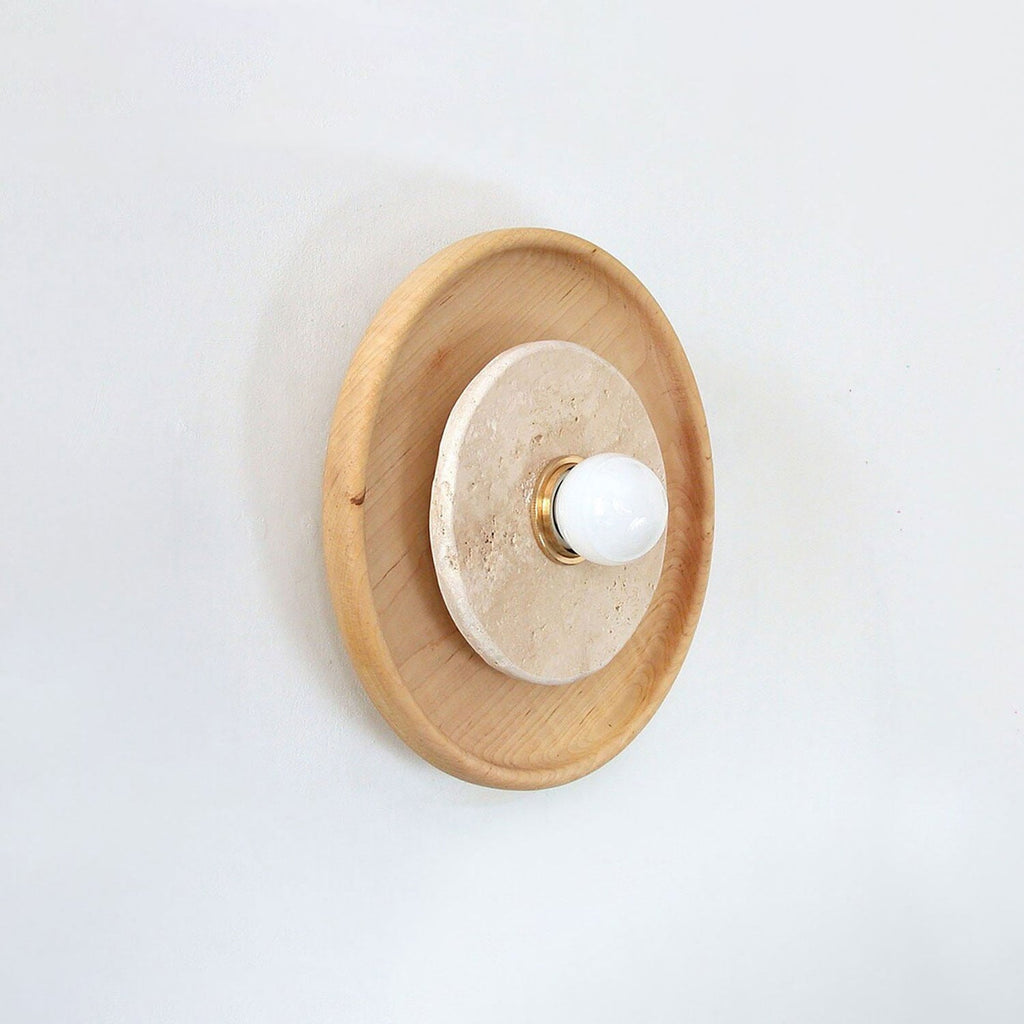 Rapolano Travertine Wall Sconce