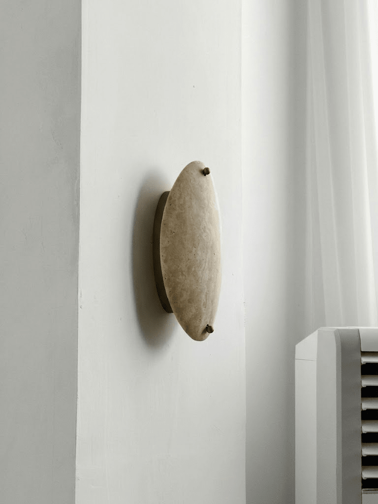 Travertine Bar Wall Sconce