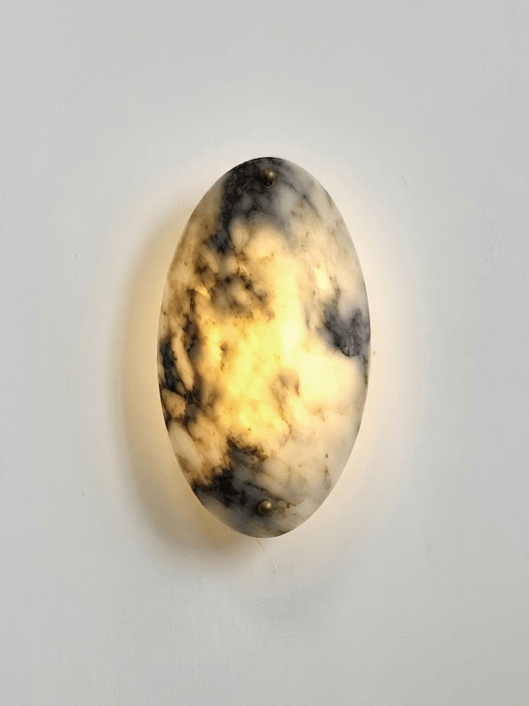 Travertine Bar Wall Sconce