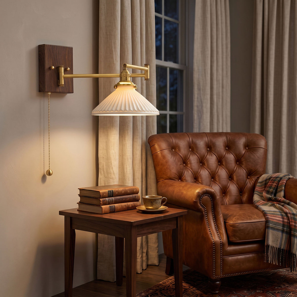 Ceramic Geometry Wall Lamp