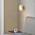 Cylindrical Alabaster Wall Light