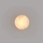 Cylindrical Alabaster Wall Light