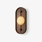 Bezel Alabaster Wall Lamp