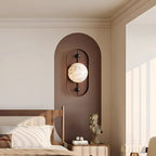 Bezel Alabaster Wall Lamp