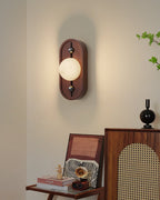 Bezel Alabaster Wall Lamp