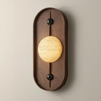 Bezel Alabaster Wall Lamp