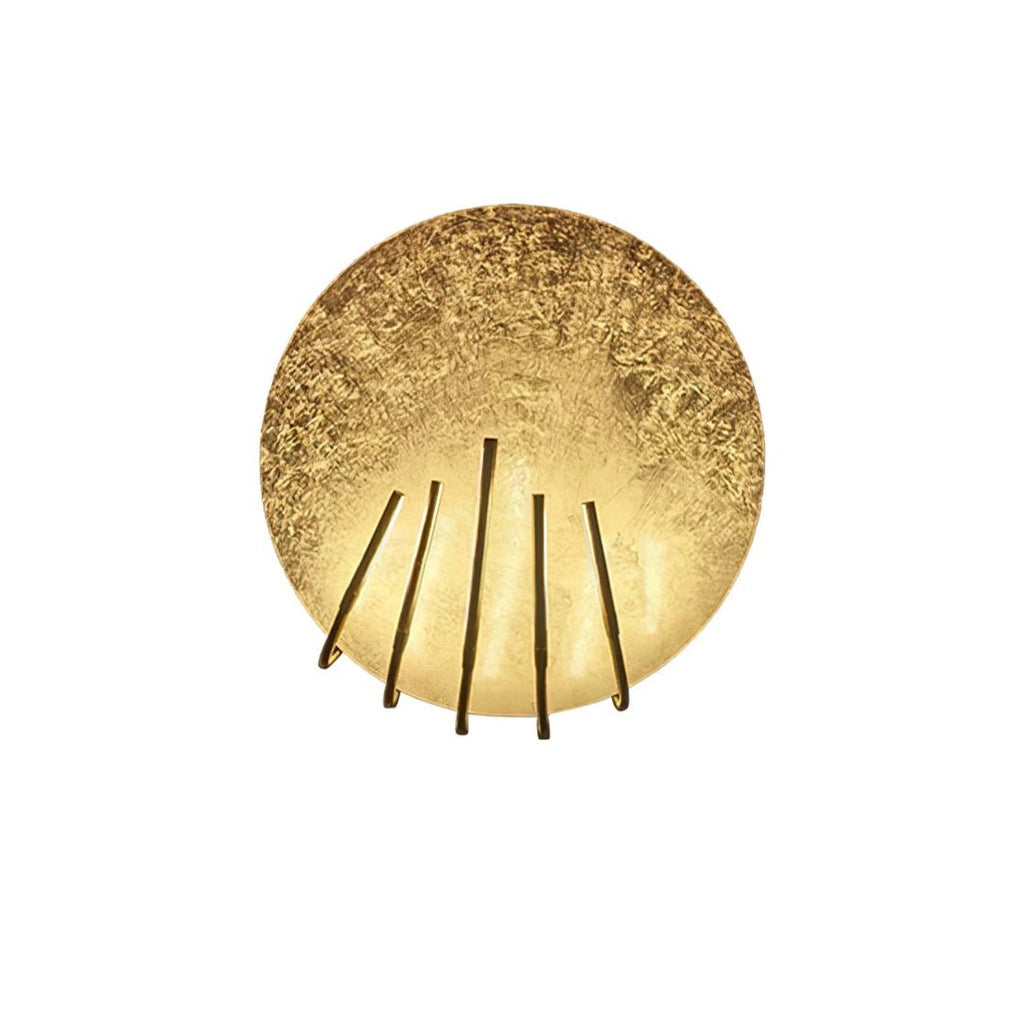 Golden Aura Wall Light