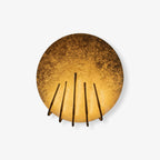 Golden Aura Wall Light